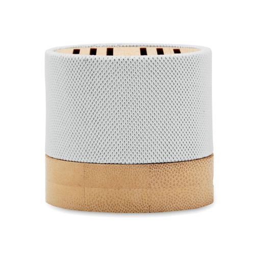 Haut-parleur sans fil en bambou
